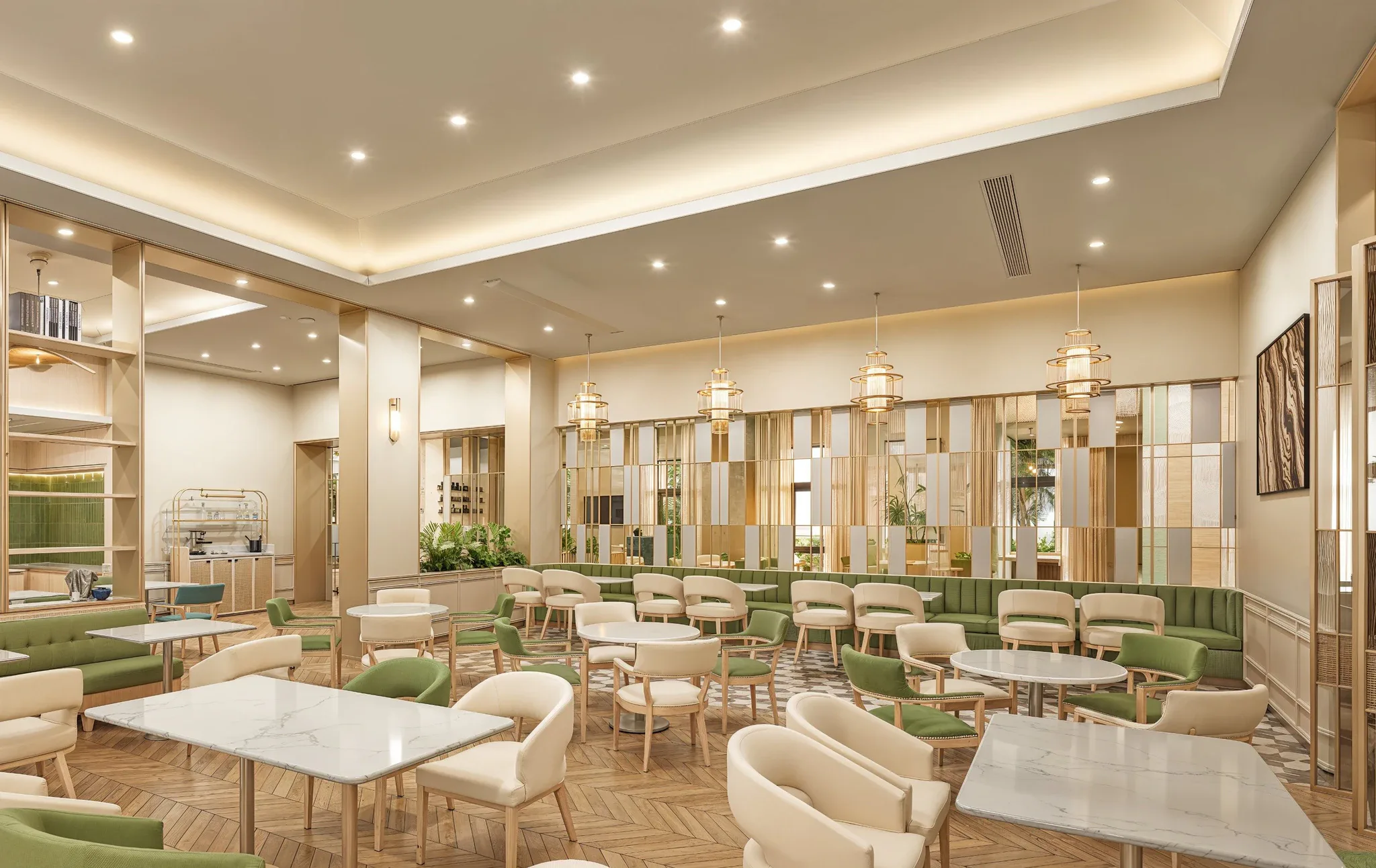 Nhà hàng trung tâm tại Vin New Horizon Tuyên Quang